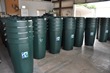 Type of rain barrels sold at the Open House.